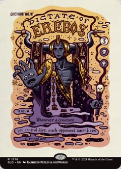 Dictate of Erebos Secret Lair Drop - Prints of Darknes Art